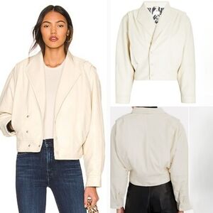 Mother | The Big Time Faux Leather Jacket In Drunk In Love